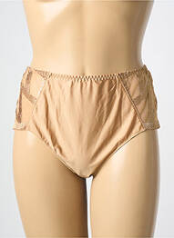 Culotte tissage satiné or LOUISA BRACQ femme