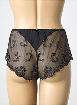 Culotte effet matière satinée noir LOUISA BRACQ femme