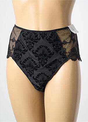 Culotte haute noir SECRET D'EVA femme