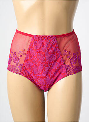 Culotte haute rouge LOUISA BRACQ femme