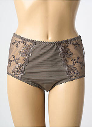 Culotte haute vert LOUISA BRACQ femme