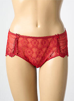 Shorty rouge EMPREINTE femme