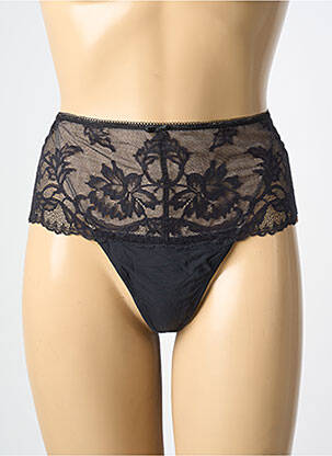 Tanga noir FANTASIE femme