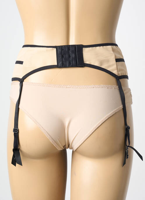 Guêpière/porte-jarretelle bretelles élastiquées ajustables chair FREYA femme