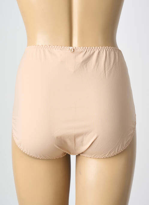 Culotte haute effet matière satinée chair LOUISA BRACQ femme