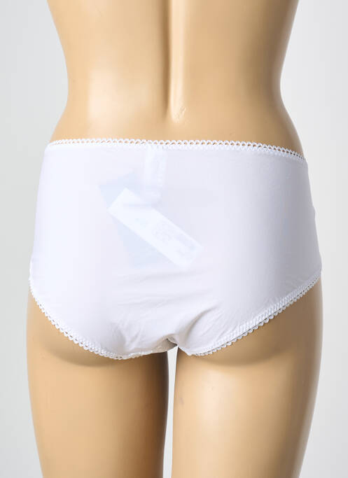Culotte tissage satiné blanc EMPREINTE femme