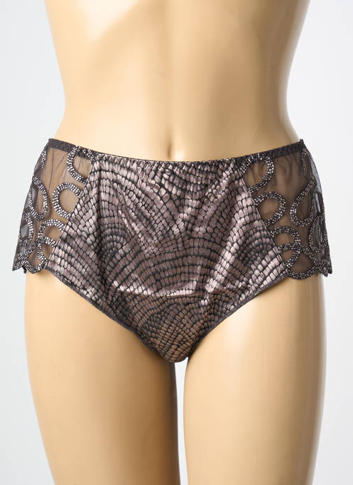 Culotte stretch gris LOUISA BRACQ femme