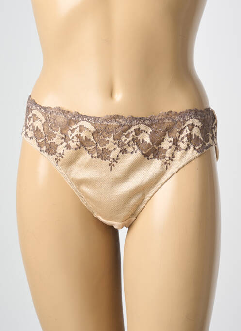 Culotte tissage satiné chair WACOAL femme