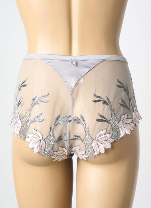 Culotte gris SECRET D'EVA femme