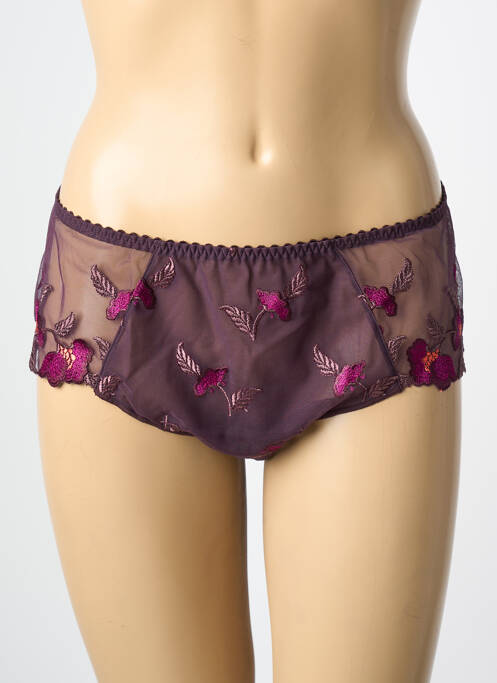 Culotte violet LOUISA BRACQ femme