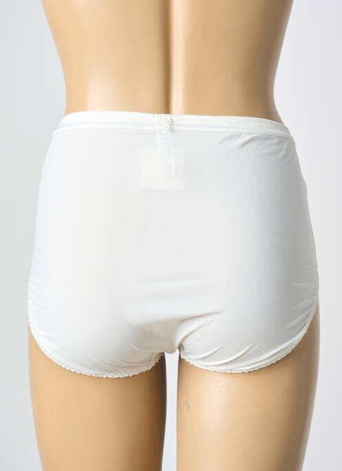 Culotte haute blanc SECRET D'EVA femme