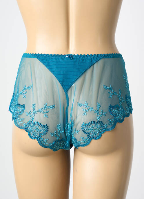 Culotte haute bleu LOUISA BRACQ femme