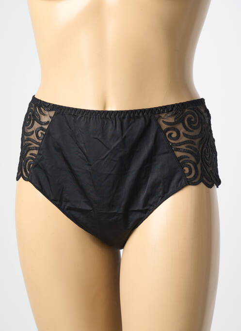 Culotte haute noir LOUISA BRACQ femme