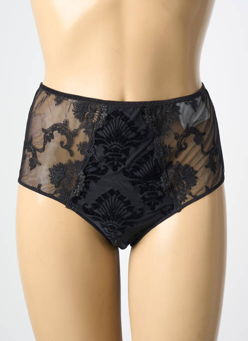 Culotte haute noir SECRET D'EVA femme