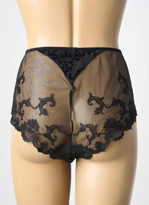Culotte haute noir SECRET D'EVA femme