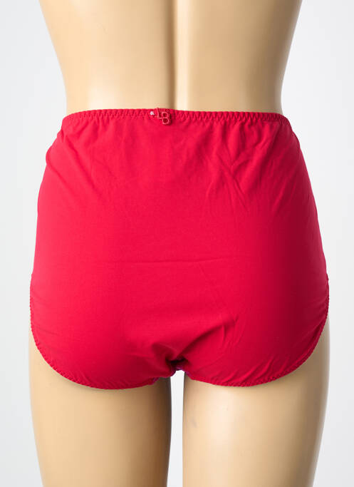 Culotte haute rouge LOUISA BRACQ femme