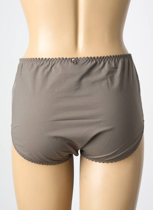 Culotte haute vert LOUISA BRACQ femme