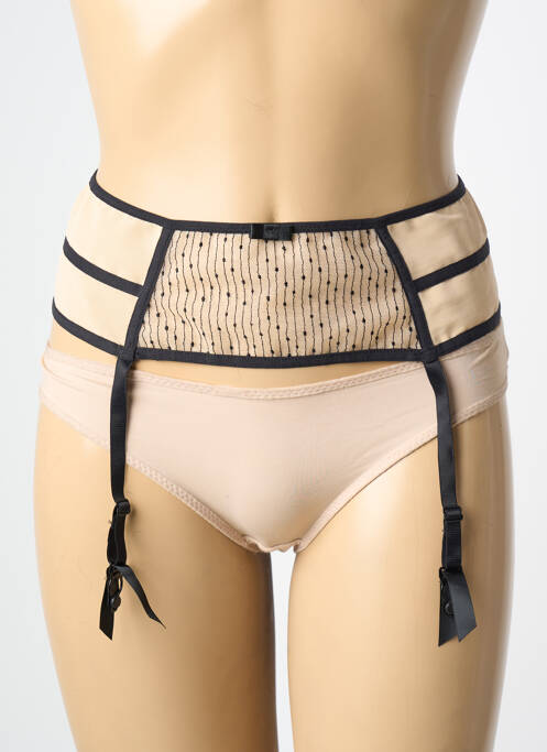 Guêpière/Porte-jarretelle chair FREYA femme