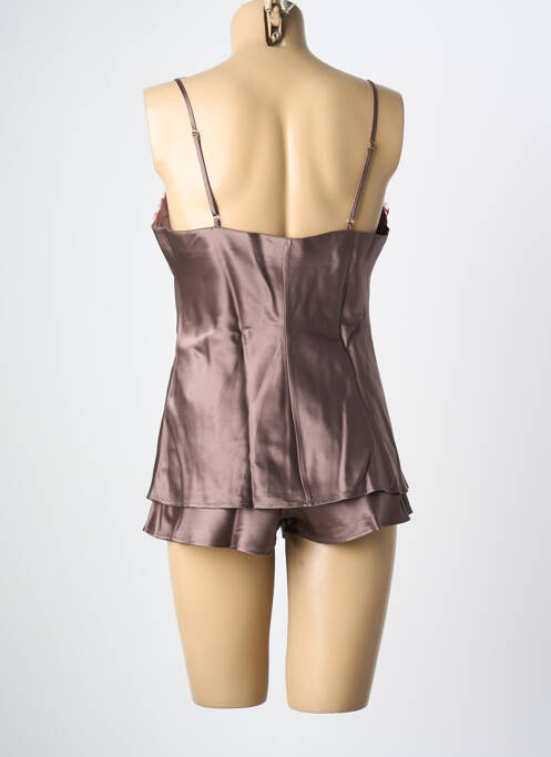 Ensemble lingerie marron MARJOLAINE femme