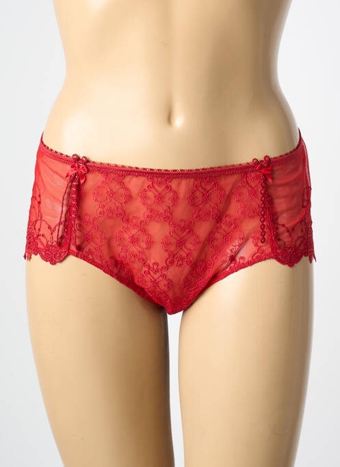 Shorty rouge EMPREINTE femme