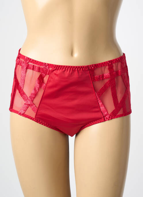 Shorty rouge LOUISA BRACQ femme
