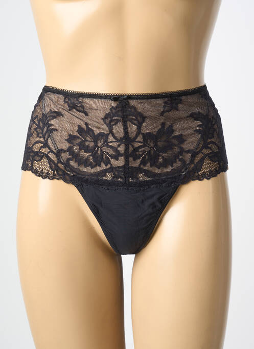 Tanga noir FANTASIE femme