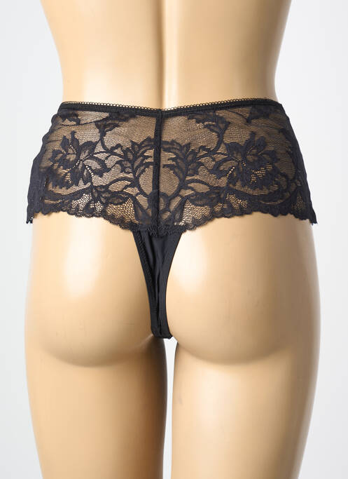 Tanga noir FANTASIE femme