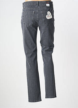 Jeans coupe slim poches gris ANNA MONTANA femme