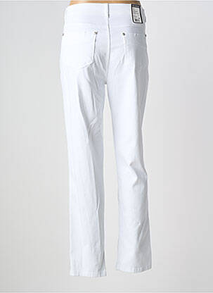 Pantalon slim poches blanc ANNA MONTANA femme