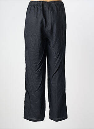 Pantalon droit taille élastique noir BARBARA LEBEK femme