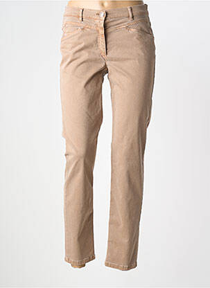 Pantalon slim beige BETTY BARCLAY femme