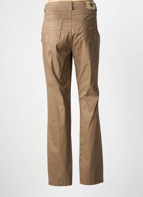Pantalon slim poches beige K'TENDANCES femme