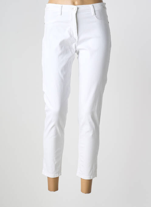 Pantalon 7/8 blanc BETTY BARCLAY femme