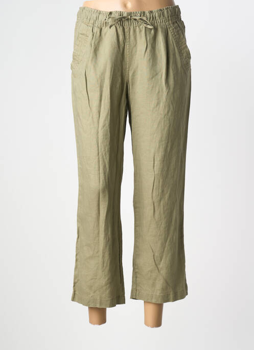 Pantalon 7/8 vert BARBARA LEBEK femme