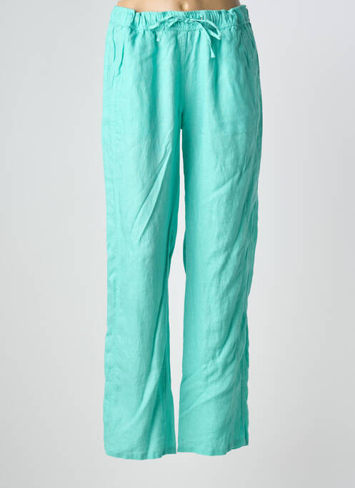 Pantalon droit bleu BARBARA LEBEK femme