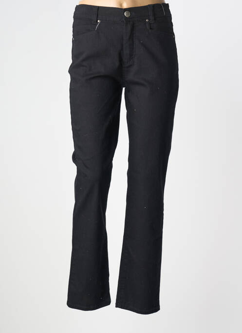 Pantalon droit noir ANNA MONTANA femme