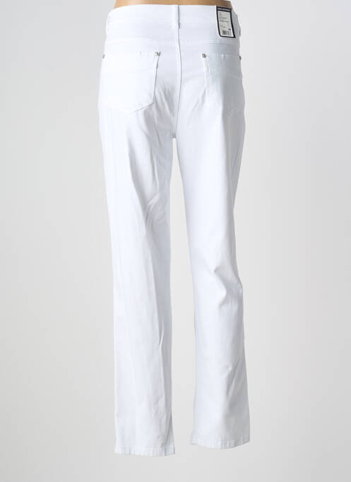 Pantalon slim blanc ANNA MONTANA femme