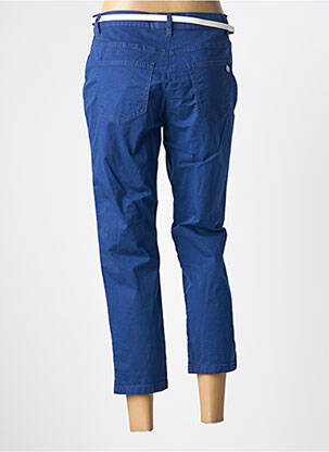 Pantacourt stretch taille normale bleu BETTY BARCLAY femme