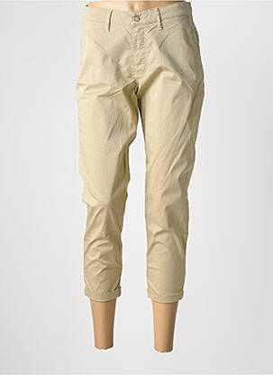 Pantacourt stretch taille normale beige LCDN femme