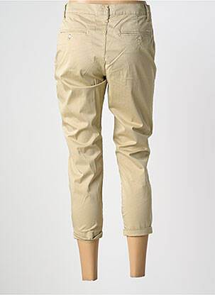 Pantacourt stretch taille normale beige LCDN femme