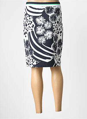 Jupe mi-longue stretch noir TUZZI femme