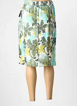 Jupe mi-longue taille normale vert FRANK WALDER femme
