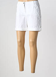 Short fermeture zippée sous rabat boutonné taille normale blanc BETTY BARCLAY femme