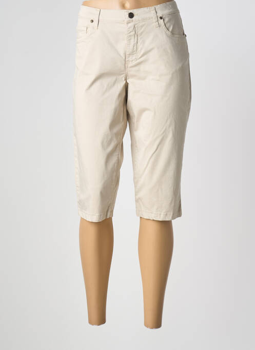 Pantacourt beige LCDN femme