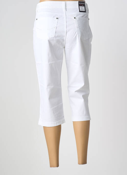 Pantacourt blanc ANNA MONTANA femme