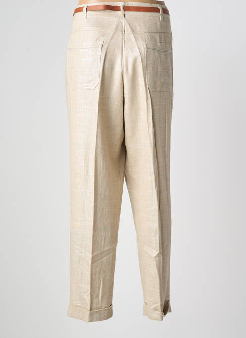 Pantalon droit beige GREGORY PAT femme
