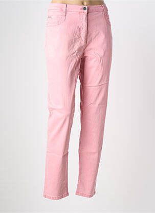 Jeans coupe slim stretch taille normale rose fonce BETTY BARCLAY femme