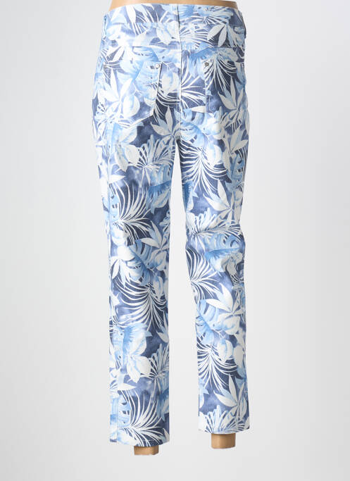 Pantalon 7/8 bleu ANNA MONTANA femme