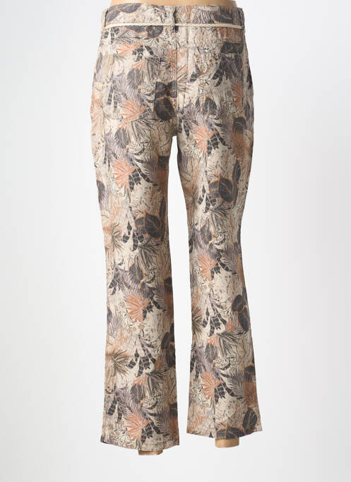 Pantalon 7/8 marron ANNA MONTANA femme