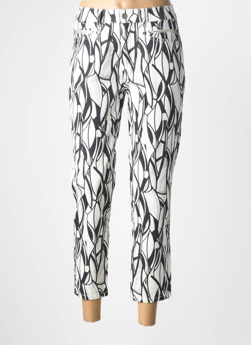 Pantalon 7/8 noir ANNA MONTANA femme